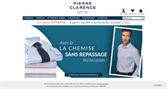 Desktop Screenshot of pierreclarence.com